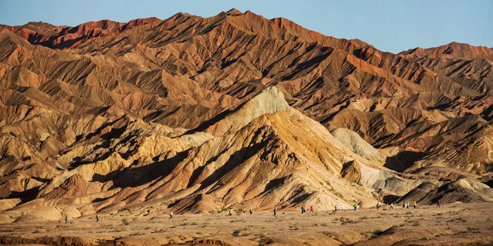 Devil's Ridge in the Gobi Desert