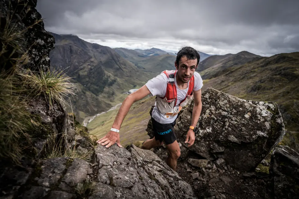 Kilian Jornet, winner and new record holder at Glencoe 2017