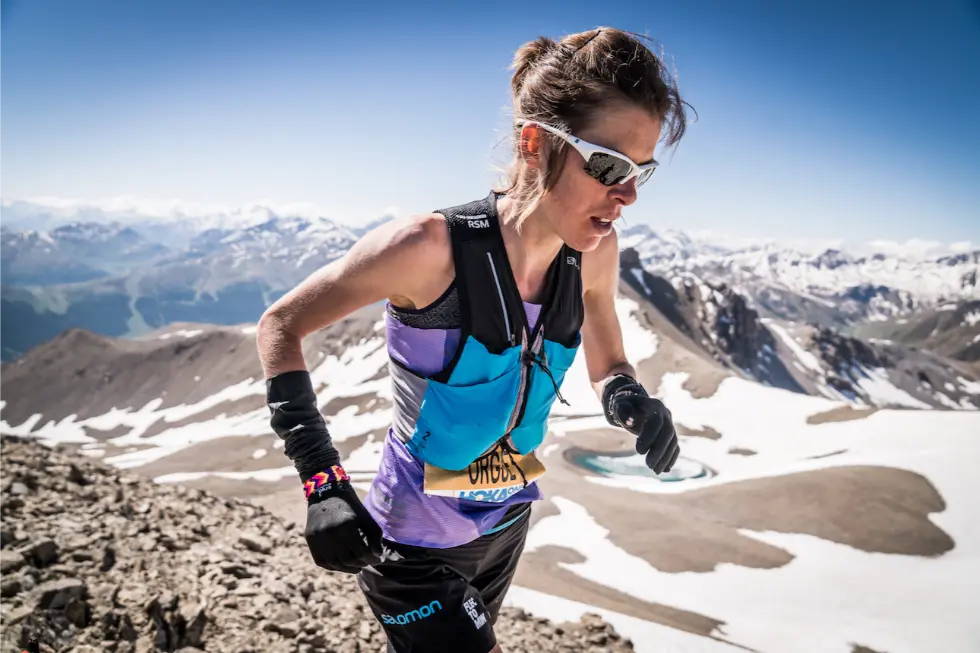 Laura Orguè, skyrunning super star led the Livigno SkyMarathon to victory 2018