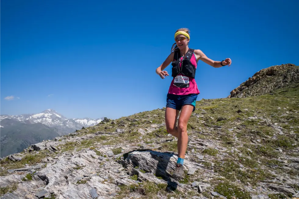 Briton Holly Page, Buff Epic Trail 42 km winner and Sky Classic ranking leader 2018