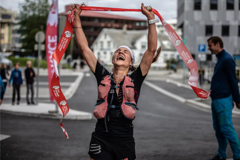 Hillary Gerardi wins the race, takes 10th overall and sets the new course record at Tromsø Skyrace in Norway 2018
