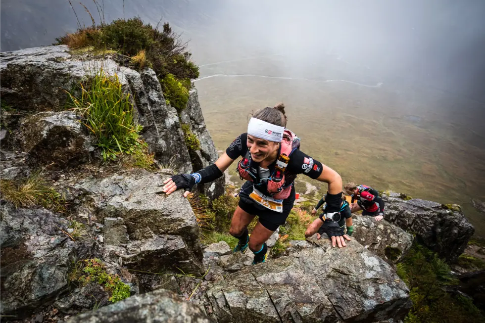 American Hillary Gerardi just loves skyrunning at Glen Coe 2018