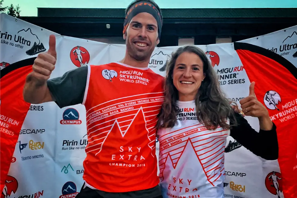 2018 Sky Extra Champions Pere Aurell and Hillary Gerardi