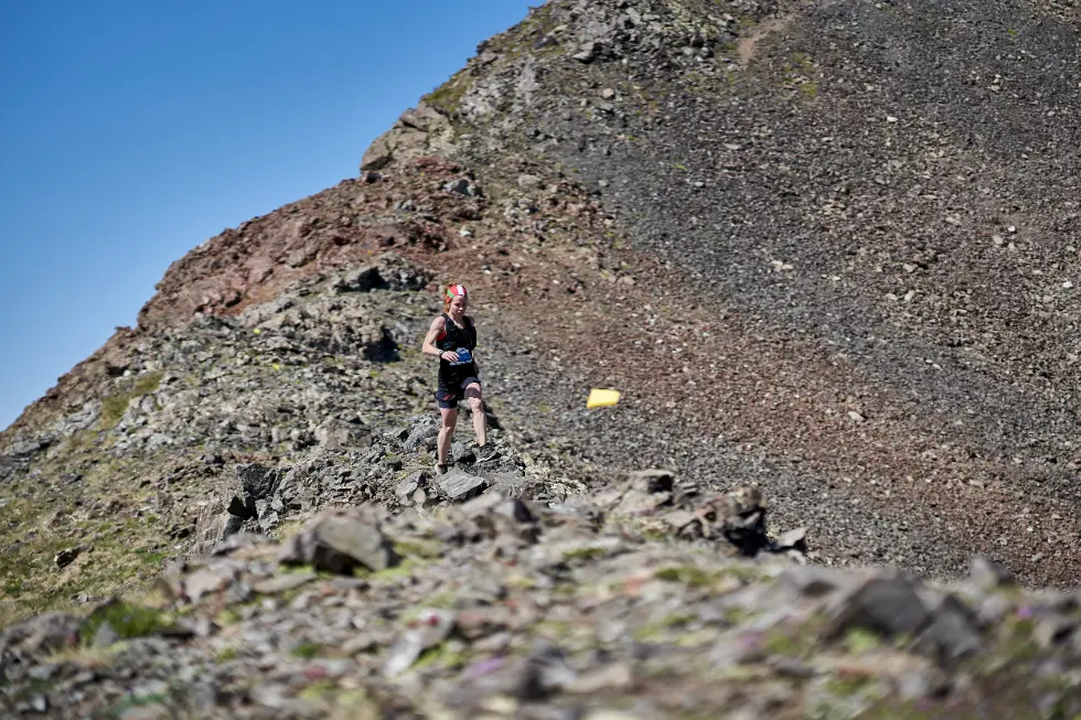 Oihana Azkorbebeitia at Trail Val De Boi