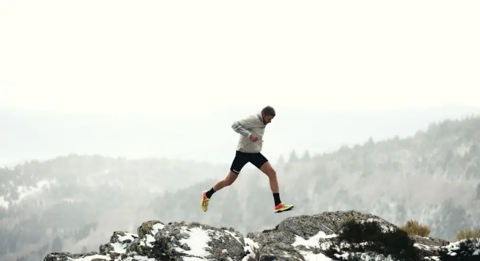 Merrell Male athlete leaping