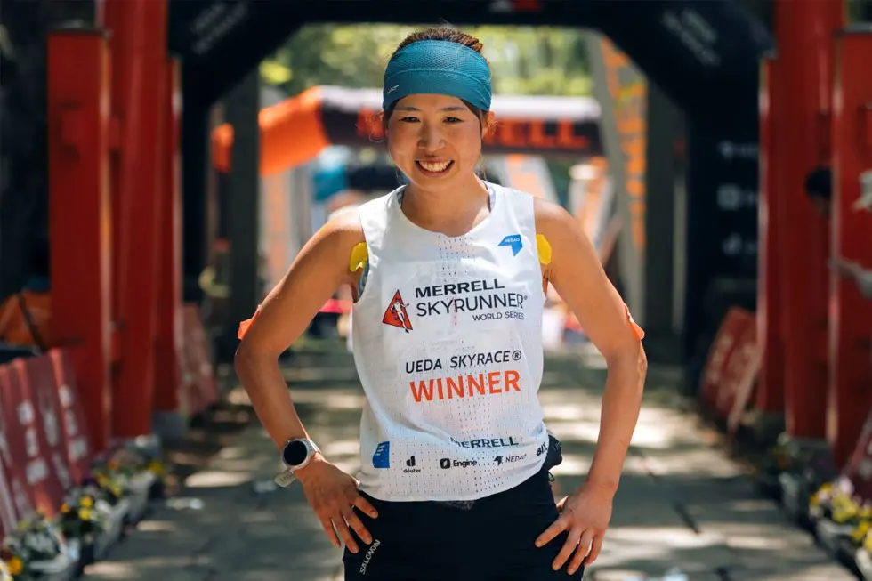 Takako Takamura UEDA Skyrace Winner